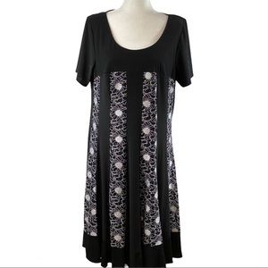 R&M Richards Black dress with sequins